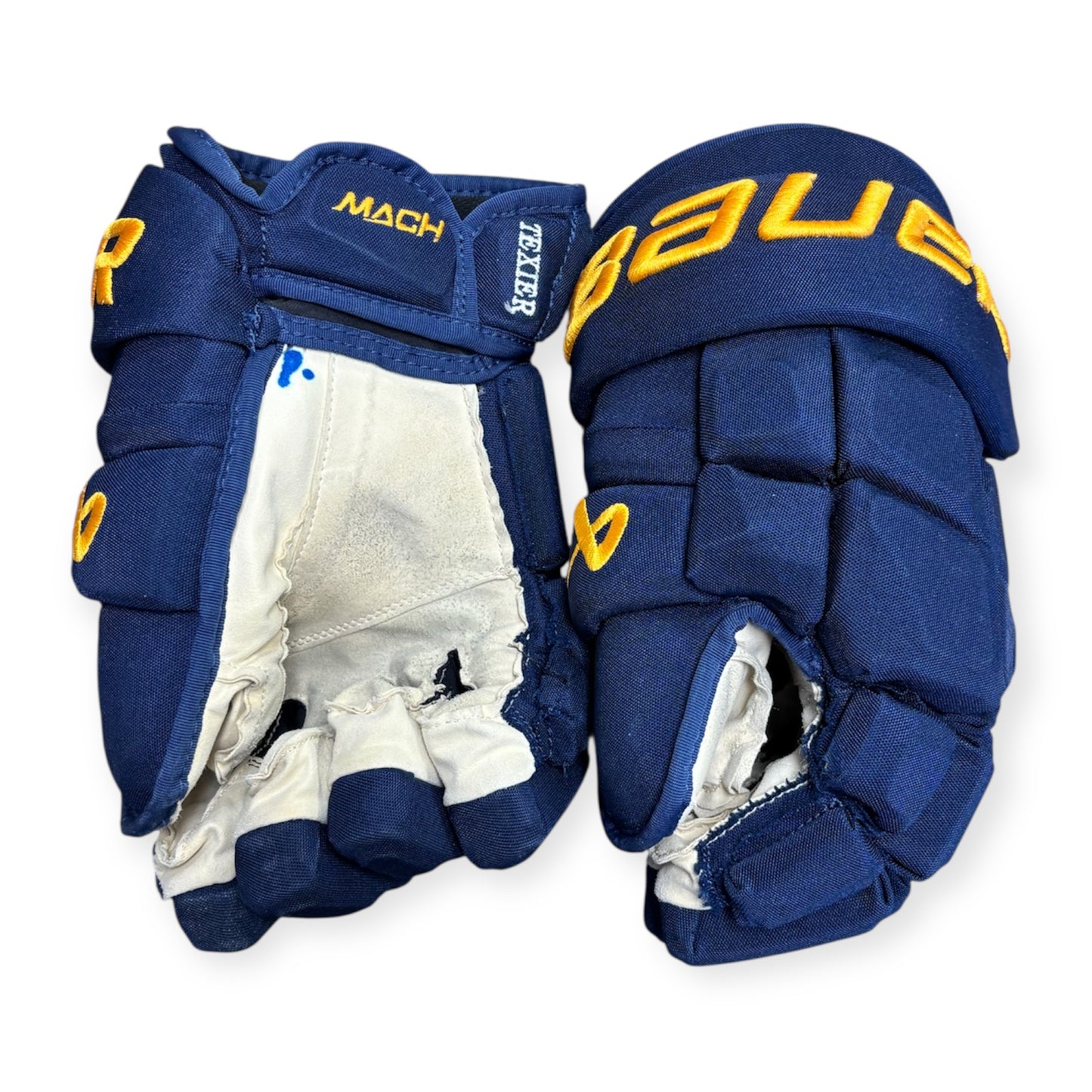 Bauer Supreme Mach - Pro Stock Hockey Glove - St. Louis Blues (Used)