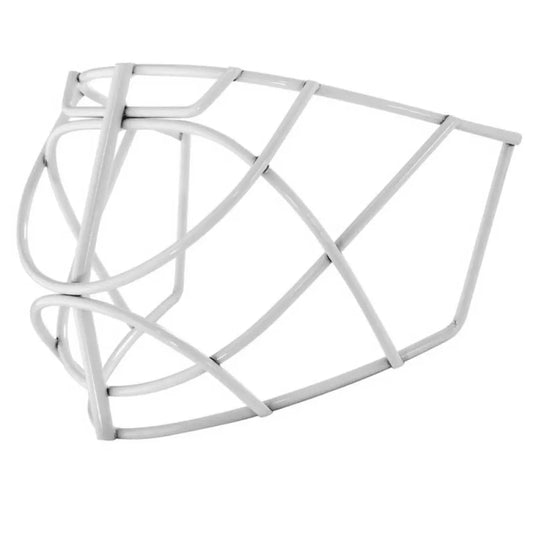 Non-Certified Warrior R/F1 Cat Eye Pro Stock Cage - White - Universal Fit!