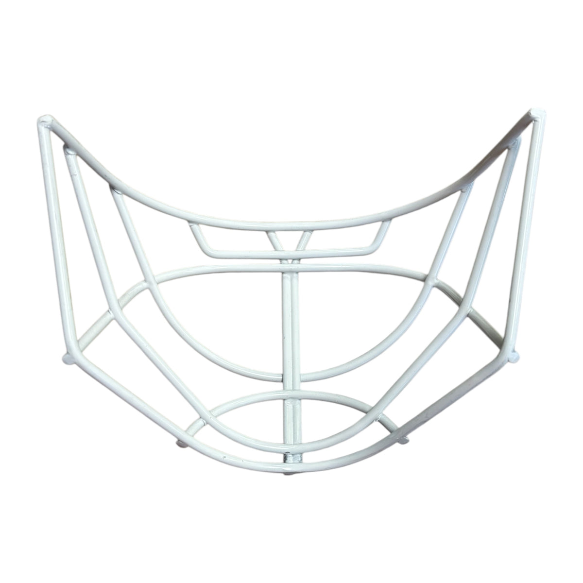 Bauer Non-Certified Cat Eye Pro Stock Goalie Cage - White