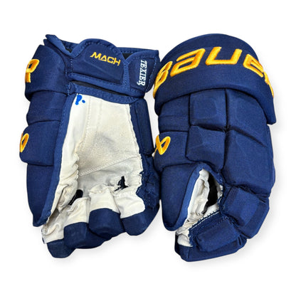 Bauer Supreme Mach - Pro Stock Hockey Glove - St. Louis Blues (Used)