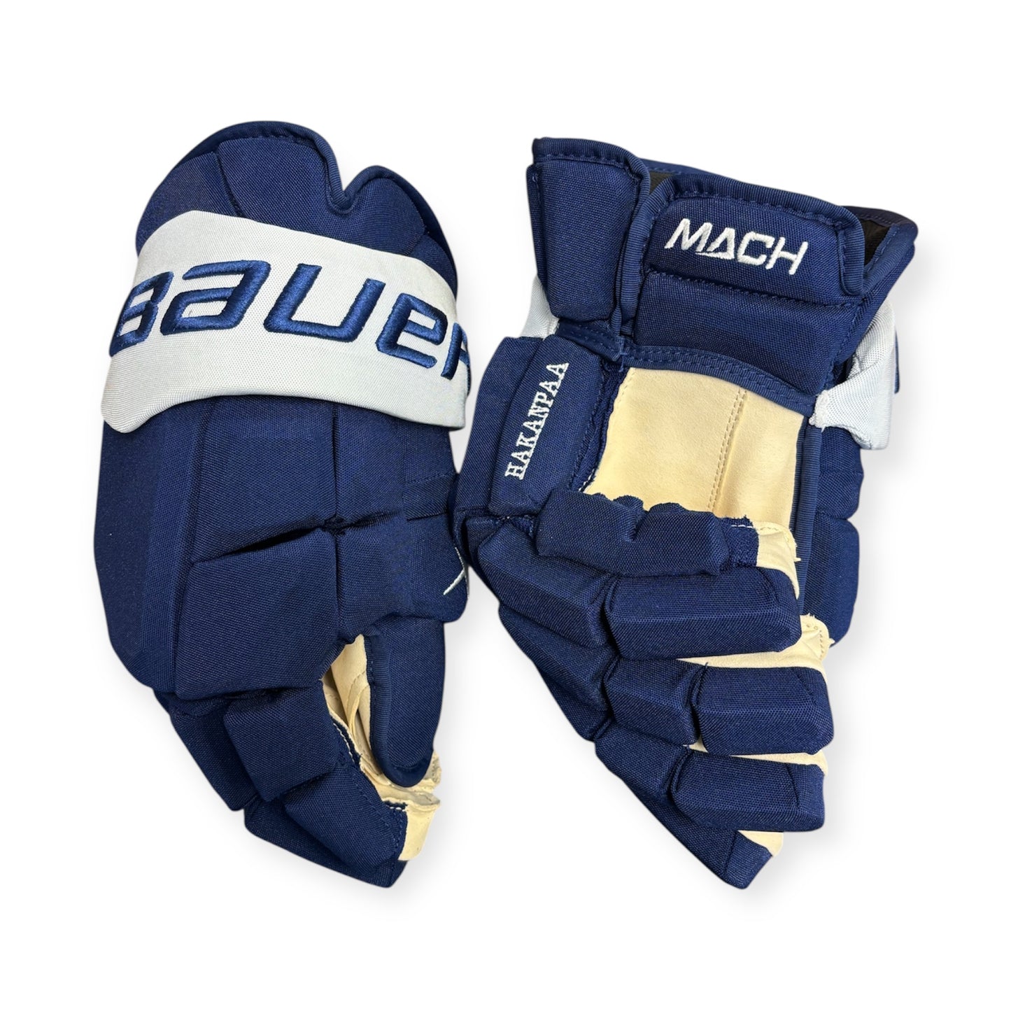 Bauer Supreme Mach - Pro Stock Hockey Glove - Toronto Maple Leafs