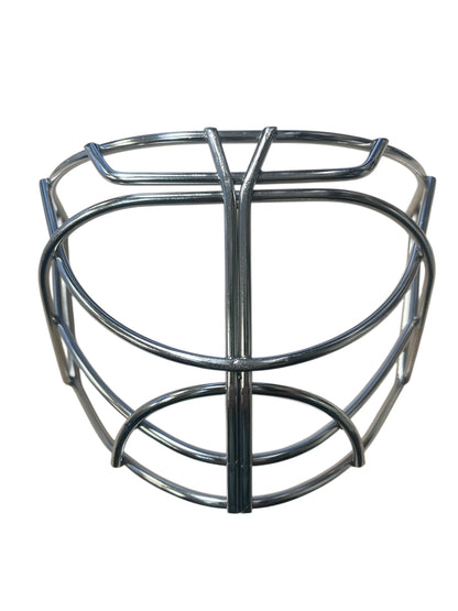 Pro's Choice Standard Non-Certified Cat Eye Pro Stock Goalie Cage - Silver