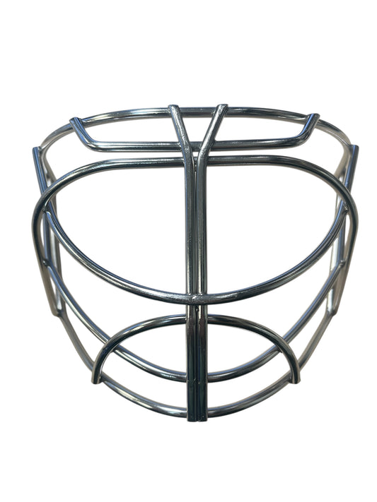 Pro's Choice Standard Non-Certified Cat Eye Pro Stock Goalie Cage - Silver