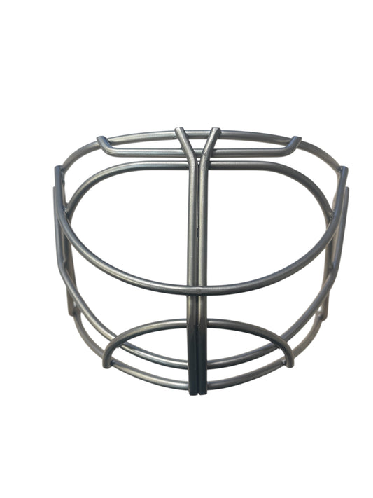 Bauer Non-Certified Cat Eye Pro Stock Goalie Cage - Bronze Silver