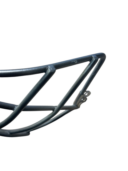 Bauer Non-Certified Cat Eye Pro Stock Goalie Cage - Metallic Silver - Used