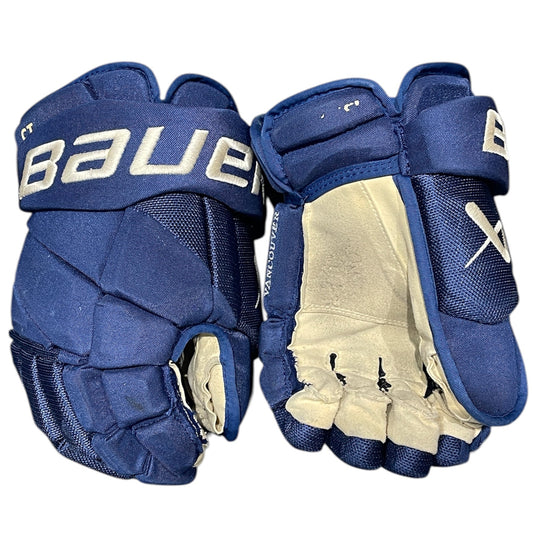 Bauer Vapor Hyperlite - Pro Stock Hockey Glove - Vancouver Goldeneyes (Used)
