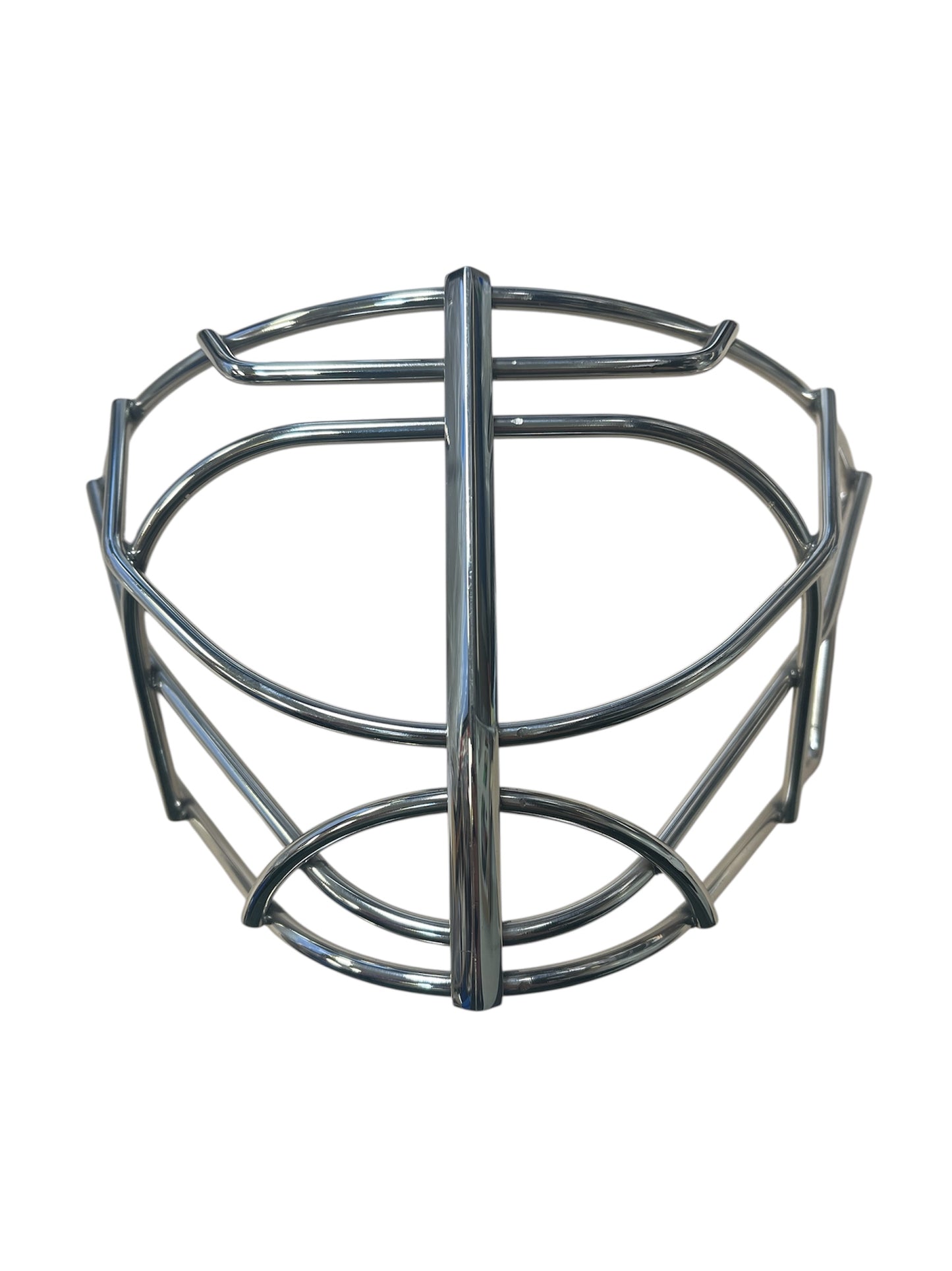 Pro's Choice Tri-Cat Non-Certified Cat Eye Pro Stock Goalie Cage - Silver