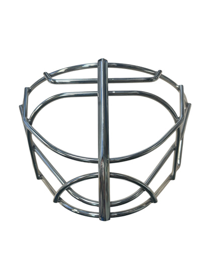 Pro's Choice Tri-Cat Non-Certified Cat Eye Pro Stock Goalie Cage - Silver