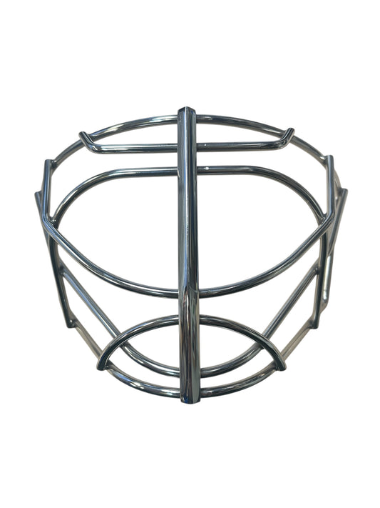 Pro's Choice Tri-Cat Non-Certified Cat Eye Pro Stock Goalie Cage - Silver