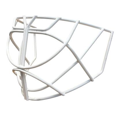 CCM Non-Certified Cat Eye Pro Stock Goalie Cage - White