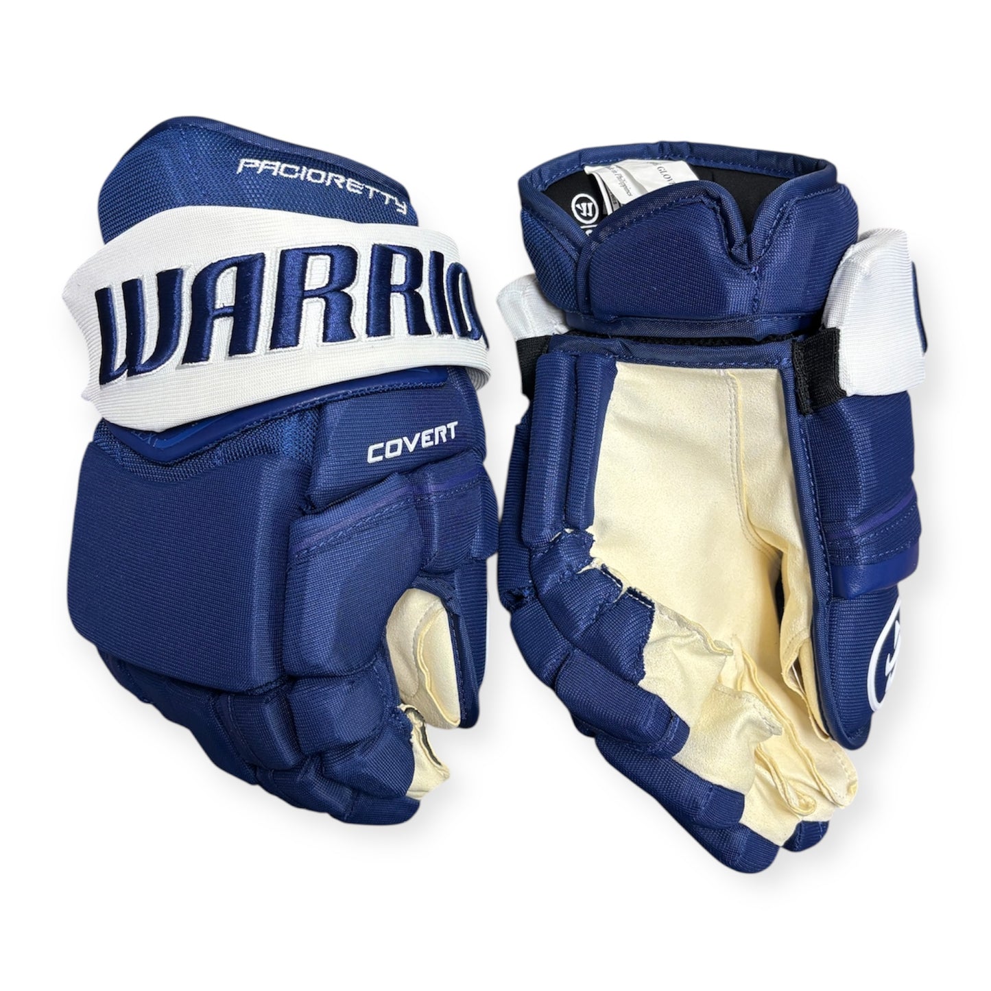 Warrior Covert QRE Pro - Pro Stock Hockey Glove - Toronto Maple Leafs