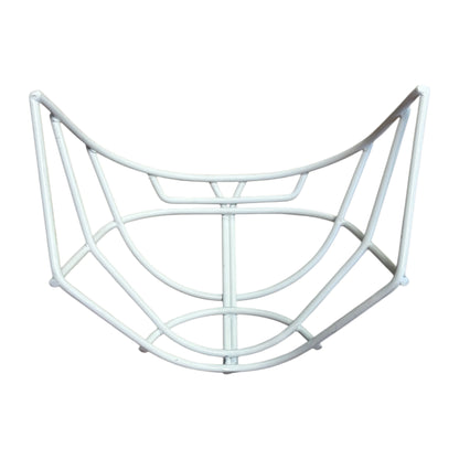 Bauer Non-Certified Cat Eye Pro Stock Goalie Cage - White