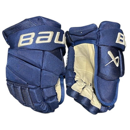 Bauer Vapor Hyperlite - Pro Stock Hockey Glove - Vancouver Goldeneyes (Used)